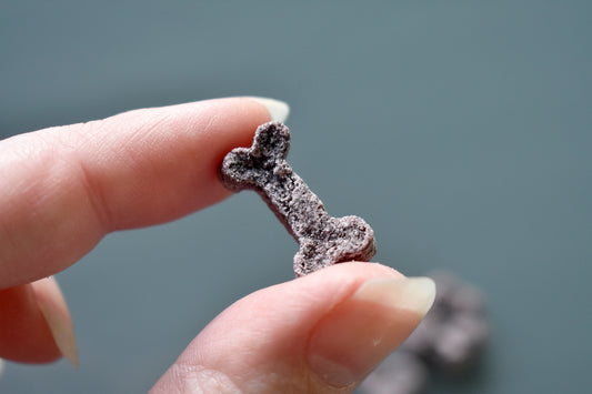 Blueberry-Peanut Butter Training Treats