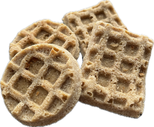 Apple-Peanut Butter Waffles